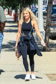 Witney Carson - Leaves the studio in Los Angeles
