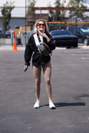 Witney Carson - Seen at the Dancing With The Stars rehearsal studio in Los Angeles