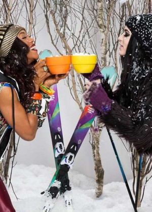 WWE Divas - Apres Ski Photoshoot 2015