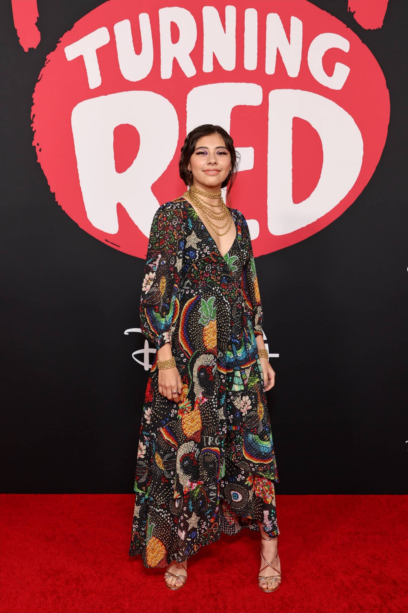 Xochitl Gomez - Attends the world premiere of Turning Red at El Capitan Theatre in Hollywood