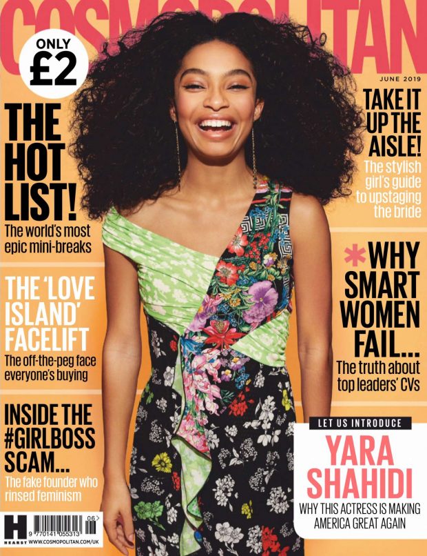 Yara Shahidi - Cosmopolitan UK Magazine (June 2019)