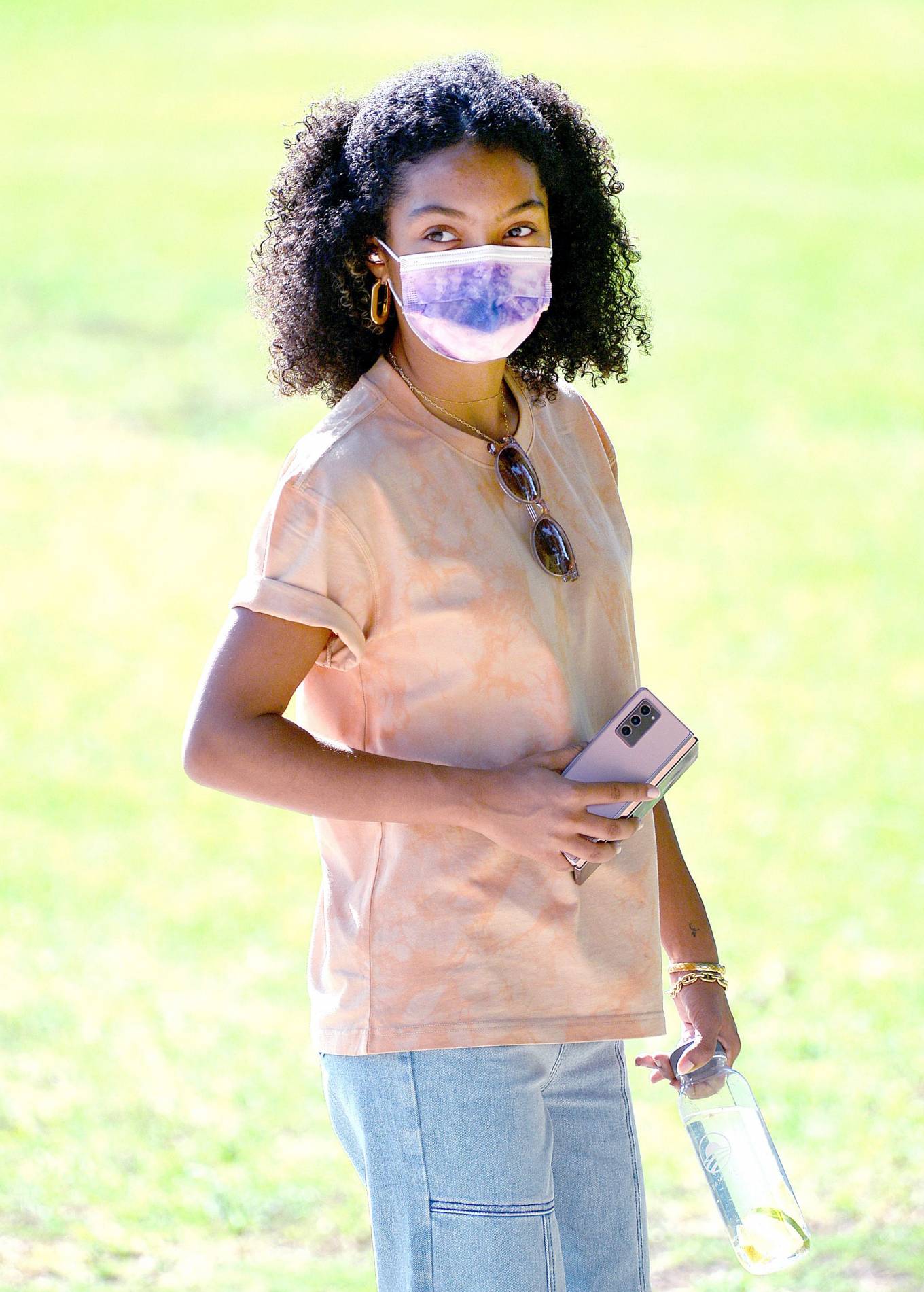 Yara Shahidi – Seen while out and about in Pasadena