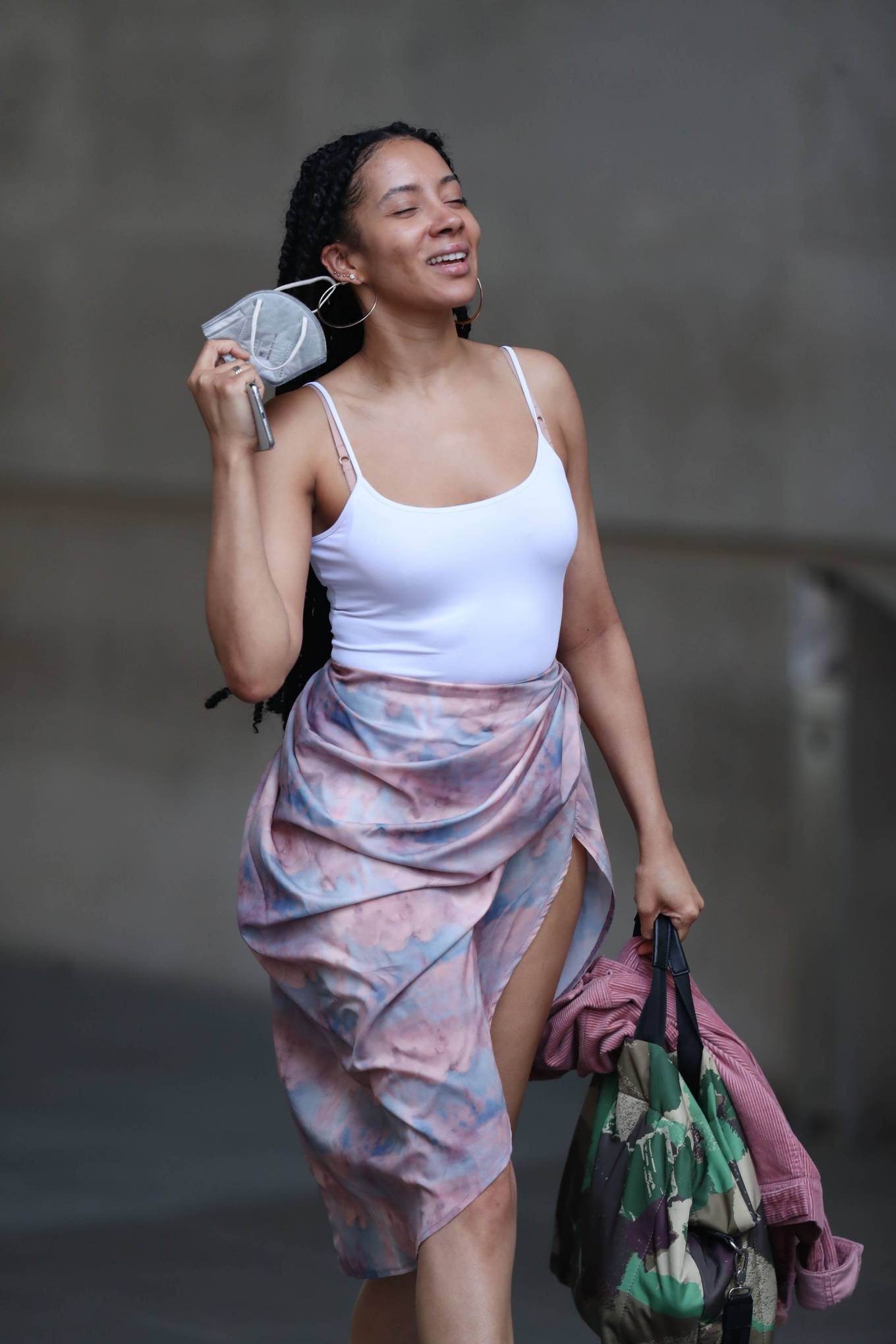 Yasmin Evan â€“ Looking cute while leaving the BBC Broadcasting House in London