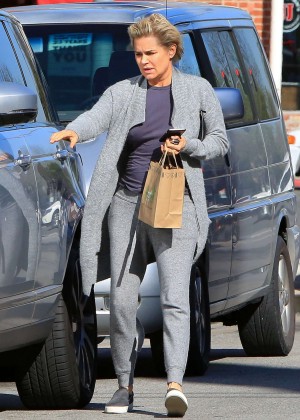 Yolanda Foster out in Beverly Hills