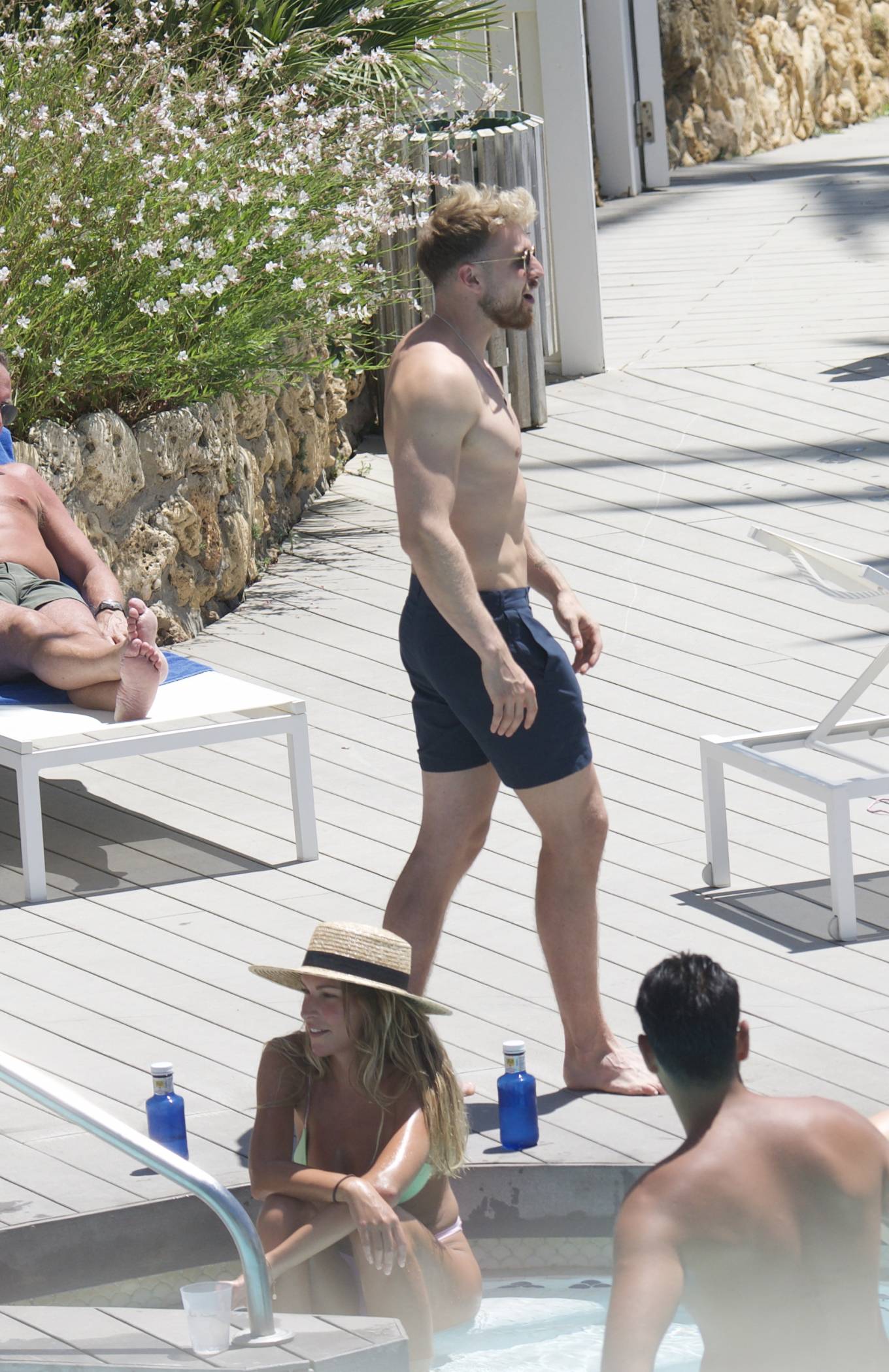Zara McDermott 2020 : Zara McDermott – Bikini candids in a hotel pool in Marbella-21