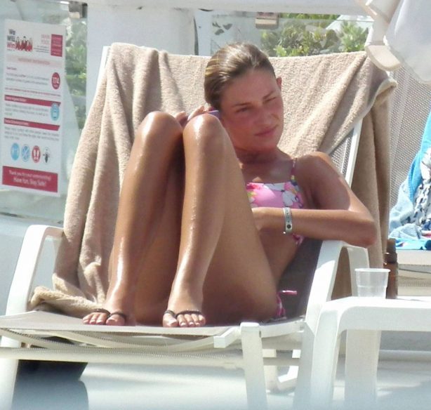 Zara McDermott - Bikini candids on vacation in Cyprus