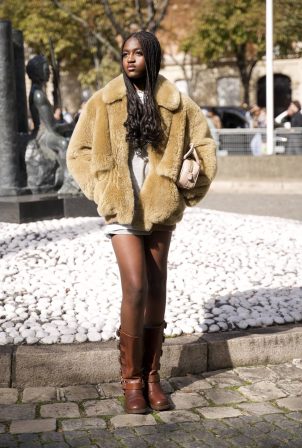 Zaya Wade - Miu Miu Womenswear Spring-Summer 2024 show as part of Paris Fashion Week