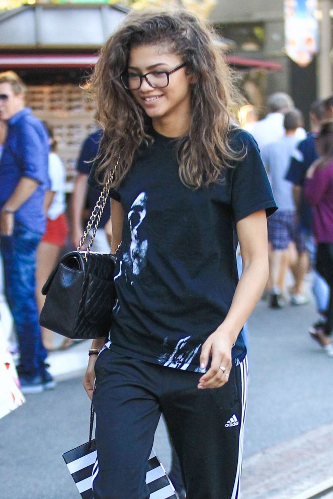 Zendaya at The Grove in West Hollywood