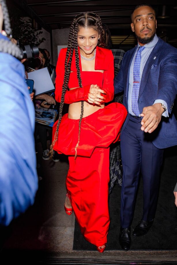 Zendaya Coleman - Leaving the CFDA Awards in New York