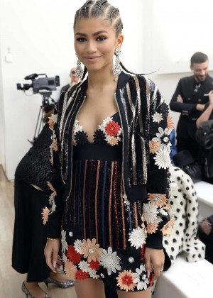 Zendaya - Emanuel Ungaro Fashion Show in Paris