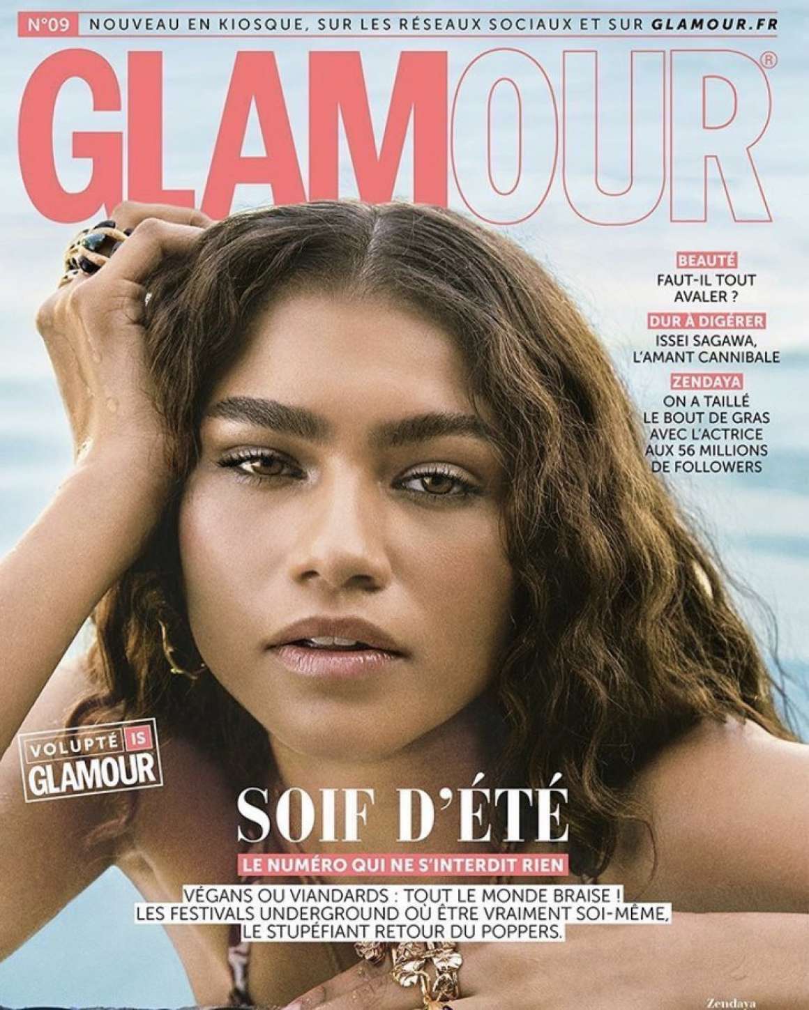Zendaya â€“ Glamour Paris Magazine (June 2019)
