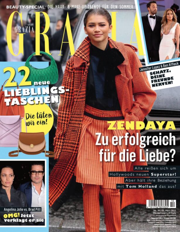 Zendaya - Grazia magazine Deutsch (March 2022)
