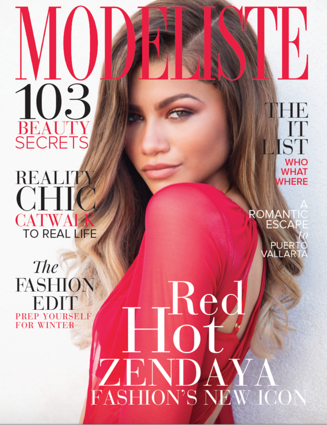 Zendaya - Modeliste Magazine (November 2015)