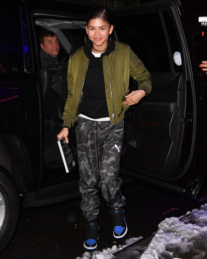 Zendaya out in New York City