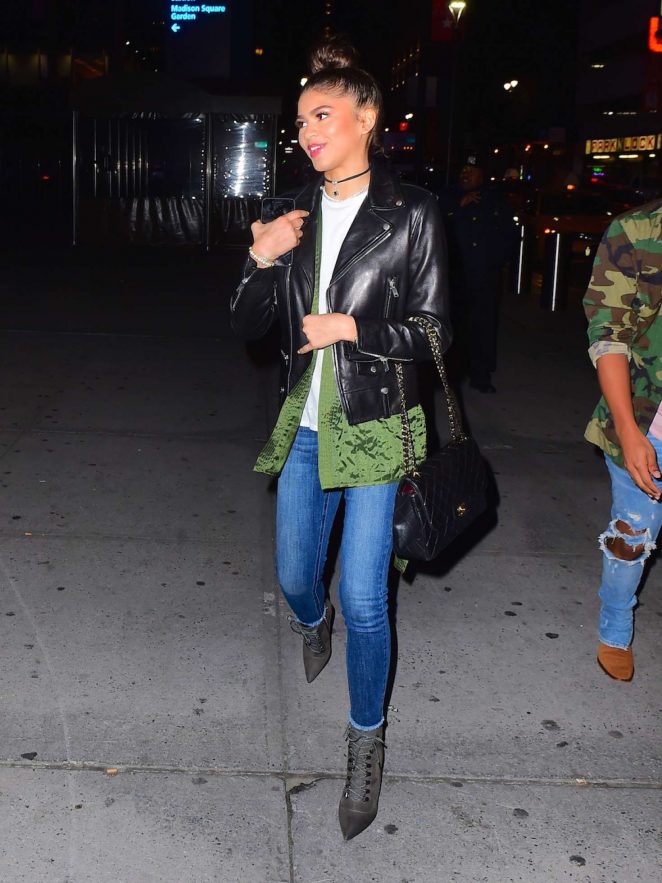 Zendaya out in New York