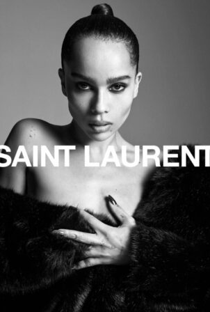 Zoë Kravitz - Saint Laurent Fall 2022