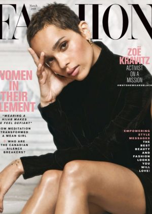 Zoe Kravitz - Fashion Magazine (March 2018)