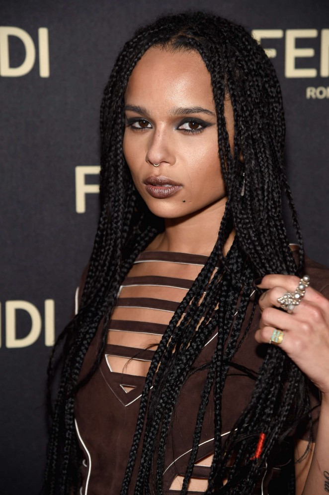 Zoe Kravitz - Fendi New York Flagship Boutique Inauguration Party in NYC