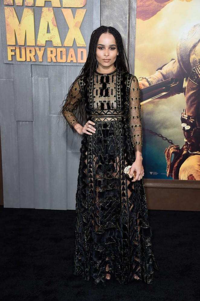 Zoe Kravitz - 'Mad Max: Fury Road' Premiere in Hollywood