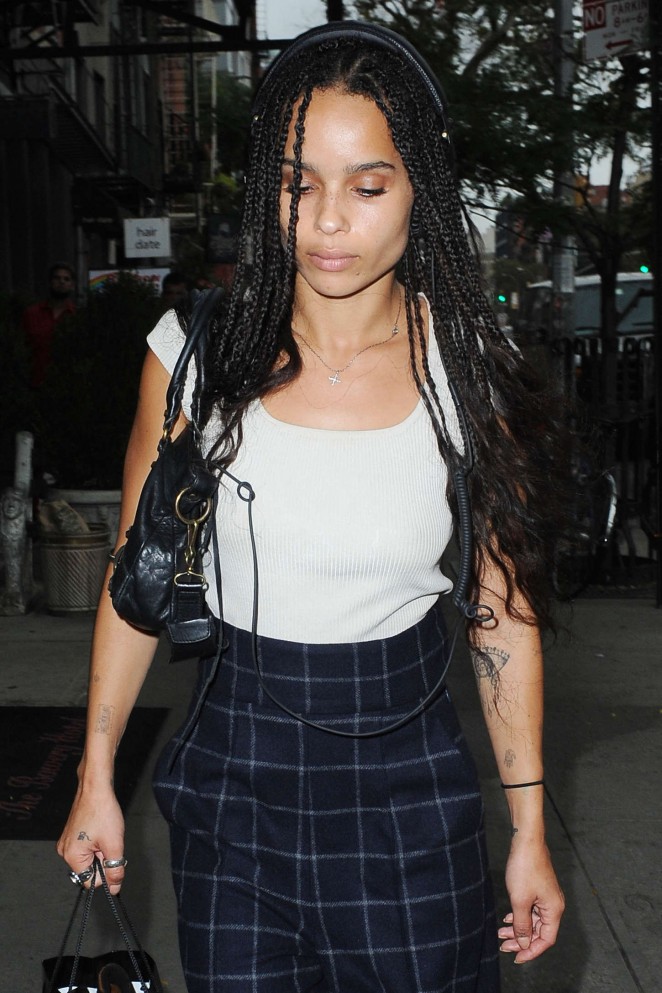 Zoe Kravitz - Out and about in NYC