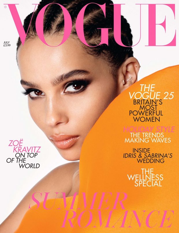Zoe Kravitz - Vogue UK Magazine (July 2019)