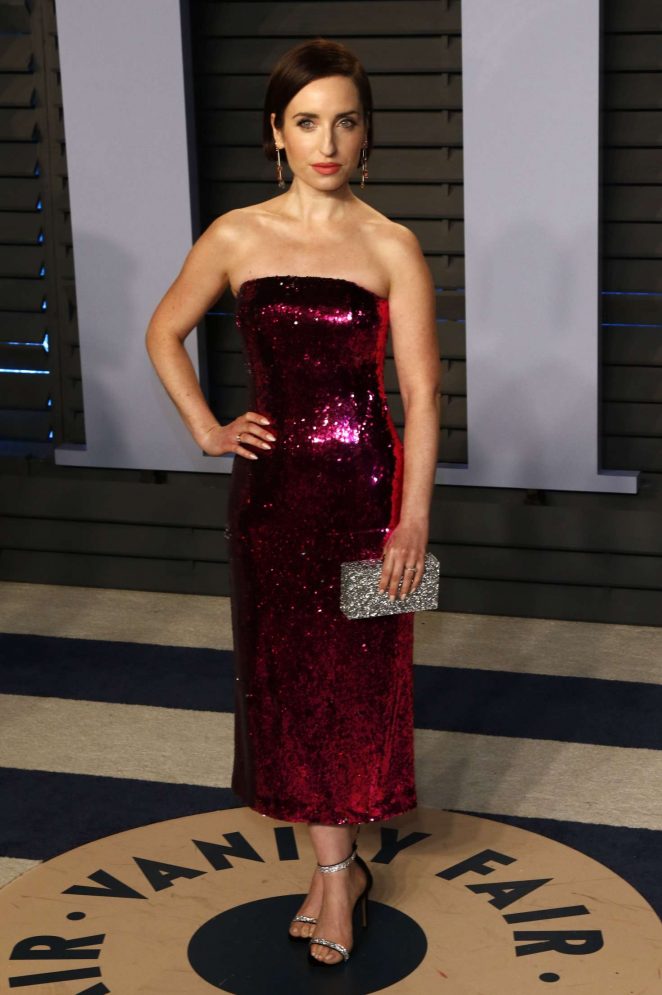 Zoe Lister-Jones - 2018 Vanity Fair Oscar Party in Hollywood