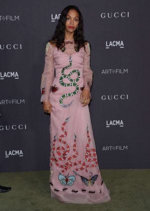 Zoe Saldana - 2016 LACMA Art and Film Gala in Los Angeles