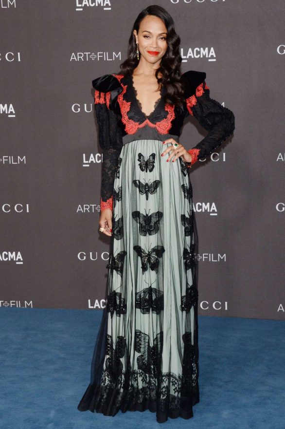 Zoe Saldana - LACMA Art and Film Gala 2019 in Los Angeles