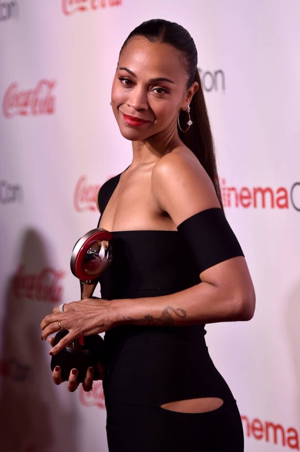 Zoe Saldana - The CinemaCon Big Screen Achievement Awards in Las Vegas 28.04.2022