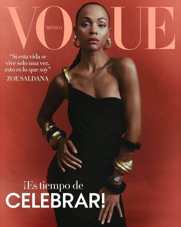 Zoe Saldana - Vogue Mexico (December 2022 - January 2023)