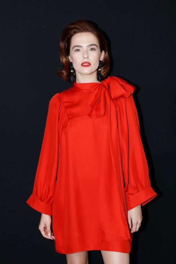 Zoey Deutch - 2019 Paris Fashion Week - Giorgio Armani Prive Haute Couture Fall-Winter
