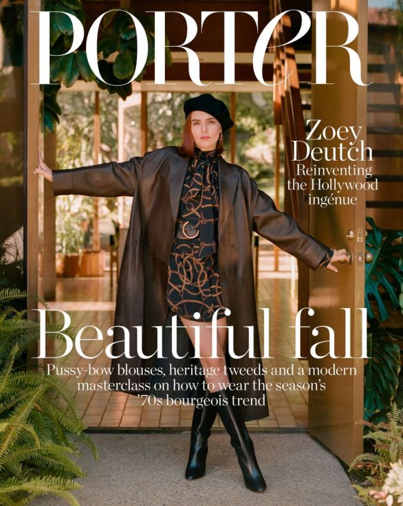 Zoey Deutch - The Edit by Net-A-Porter Magazine (October 2019)
