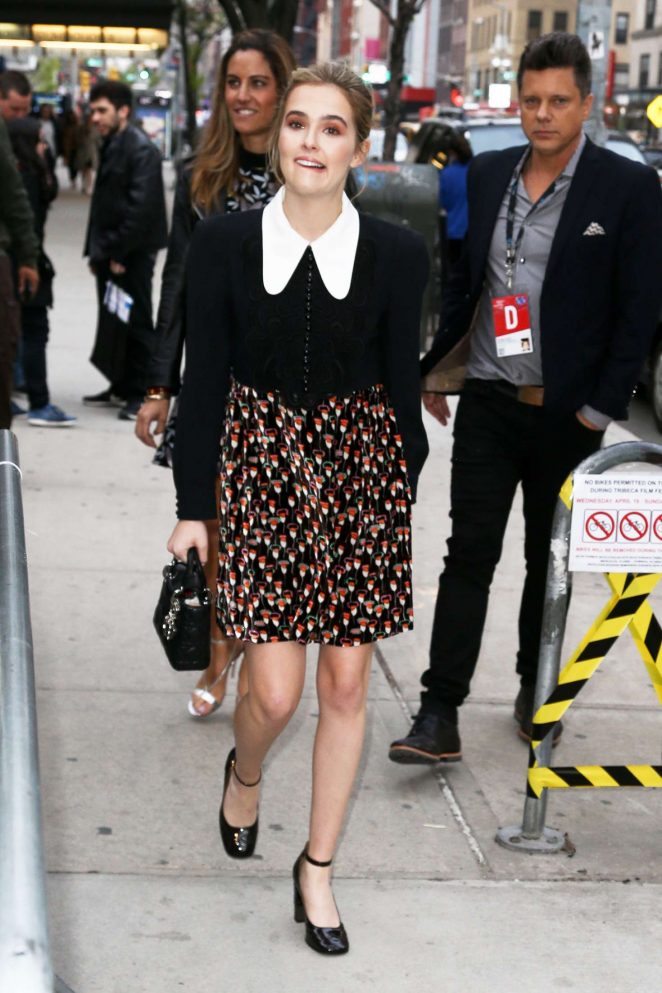 Zoey Deutsch out and about in New York City