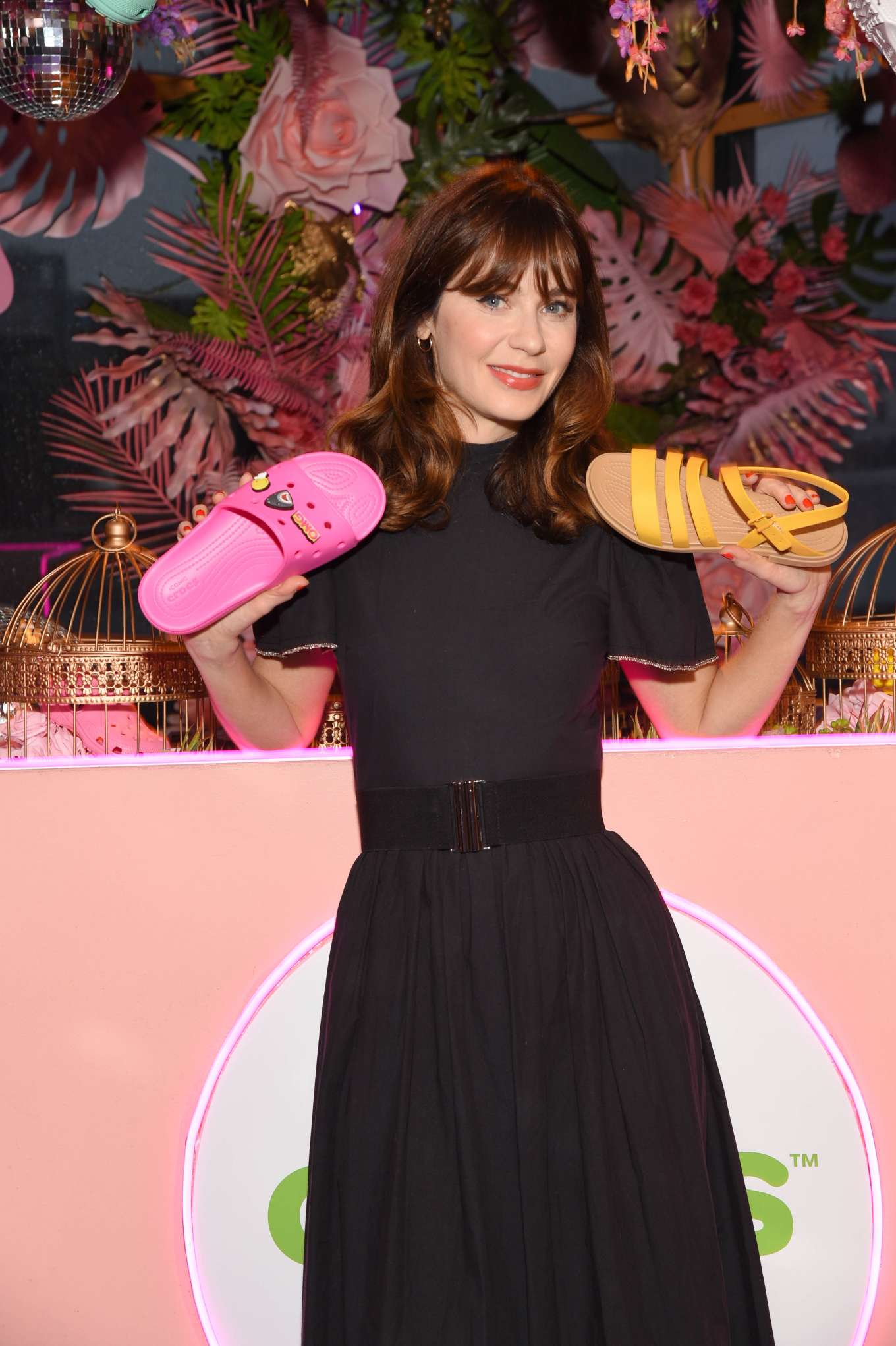 Zooey Deschanel – Exclusive Preview of Crocs SS 2020 Collection in New ...