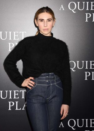 Zosia Mamet - 'A Quiet Place' Premiere in New York